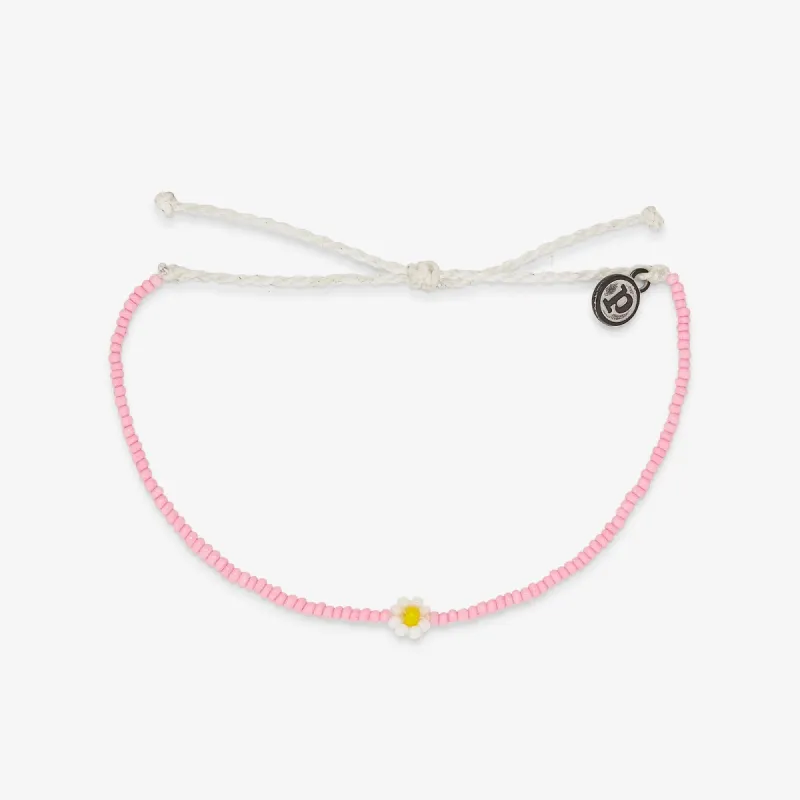 Spring Daisy Seed Bead Bracelet sold by Pura Vida
