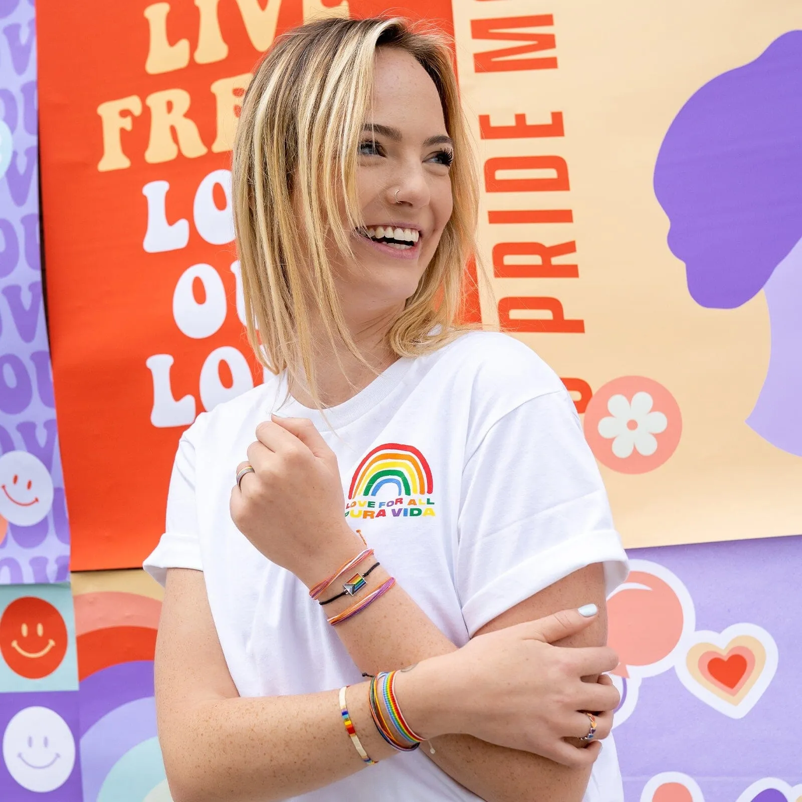 Pride Tee sold by Pura Vida product image thumbnail 2