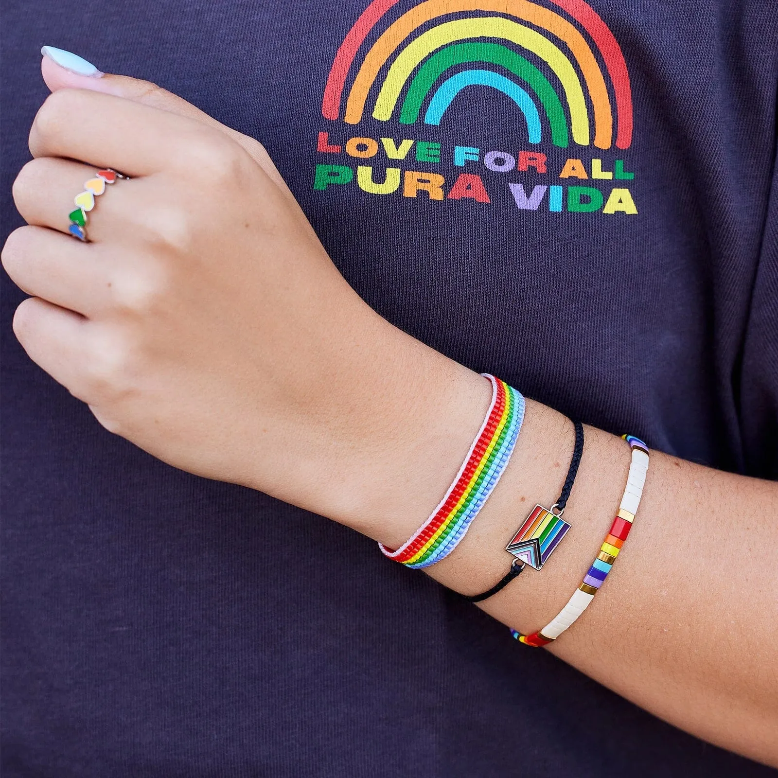 Pride Tee sold by Pura Vida product image thumbnail 4