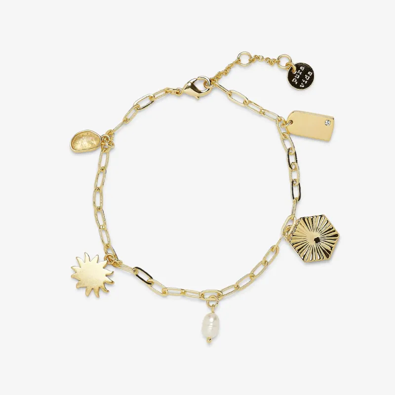 Fortune Charm Bracelet sold by Pura Vida