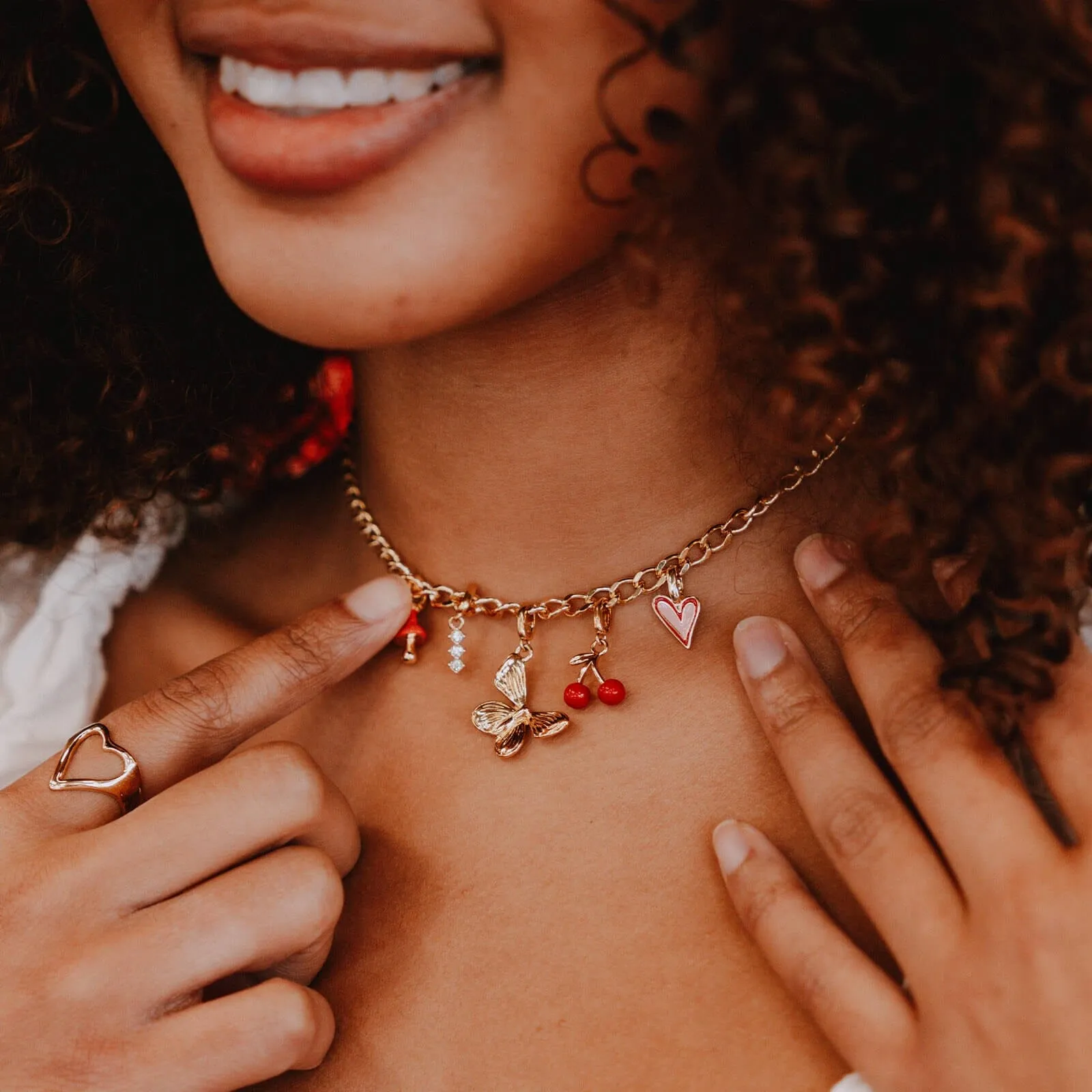 Harper Abstract Heart Charm sold by Pura Vida product image thumbnail 3