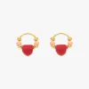 Heart Bead Stud Earrings sold by Pura Vida