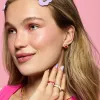 Heart Bead Stud Earrings sold by Pura Vida
