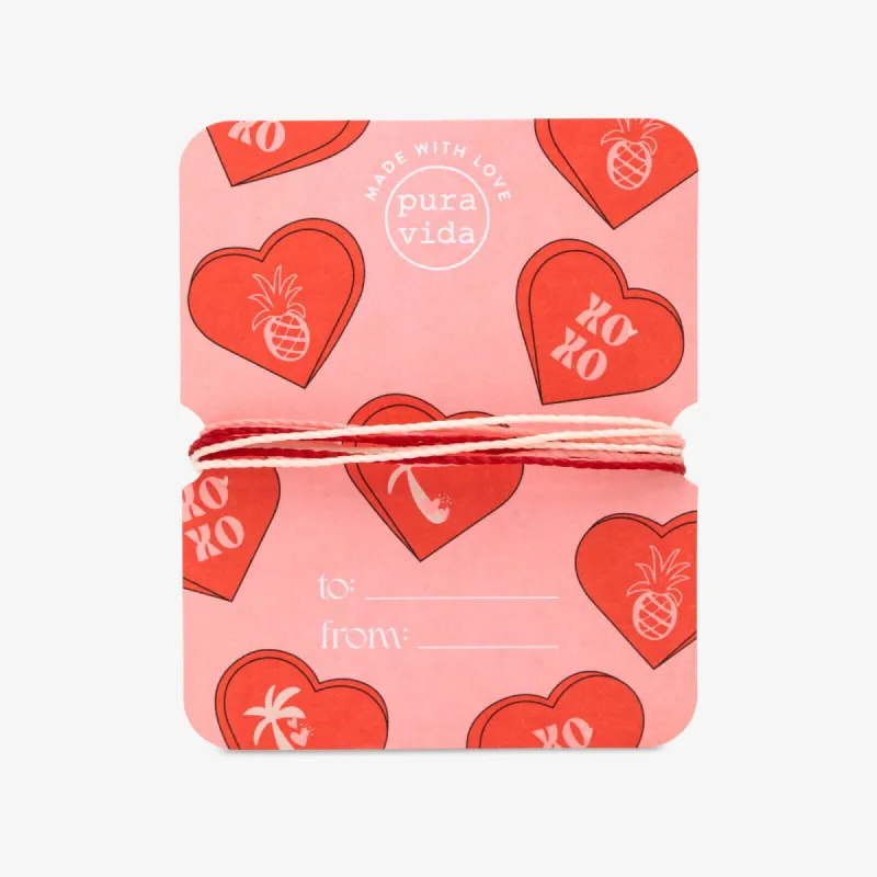 Love You More Bracelet with Card sold by Pura Vida