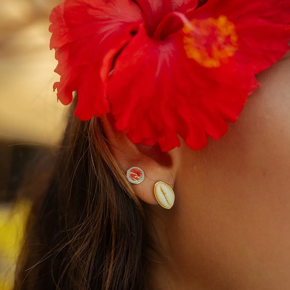 Low Tide Shell Earrings sold by Pura Vida product image thumbnail 3