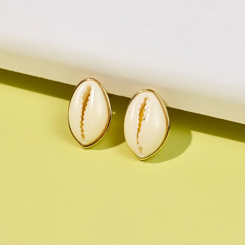 Low Tide Shell Earrings sold by Pura Vida product image thumbnail 4