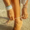 Nassau Stretch Anklet sold by Pura Vida