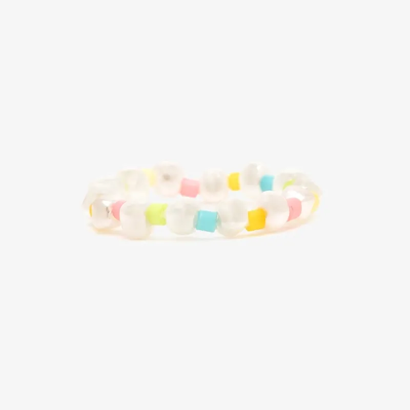 Rainbow Reef Pearl Stretch Ring sold by Pura Vida