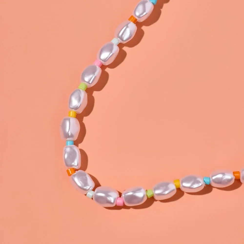 Rainbow Reef Pearl Choker sold by Pura Vida product image thumbnail 3