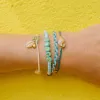 Beachside Blue Seashell Charm Bracelet sold by Pura Vida