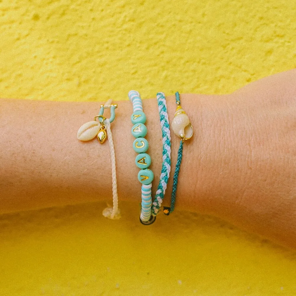 Beachside Blue Seashell Charm Bracelet sold by Pura Vida product image thumbnail 3