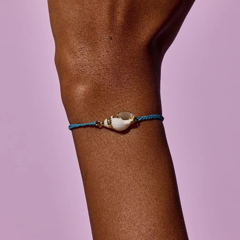 Beachside Blue Seashell Charm Bracelet sold by Pura Vida product image thumbnail 2