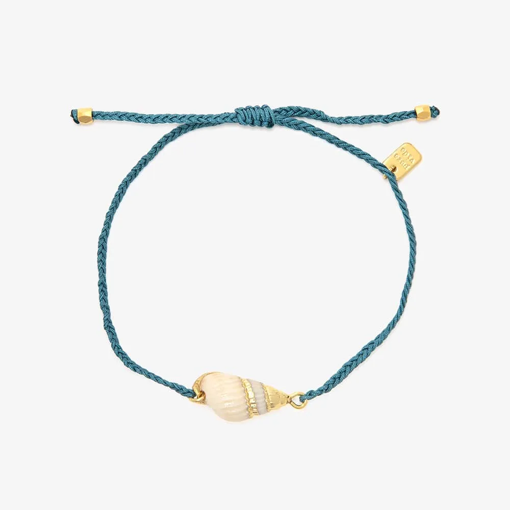 Beachside Blue Seashell Charm Bracelet sold by Pura Vida