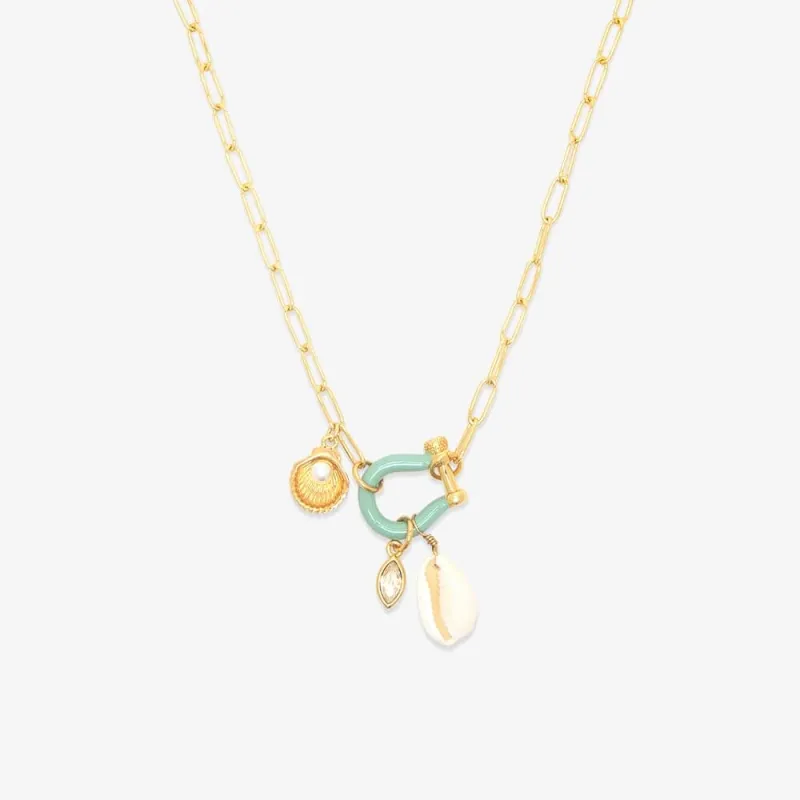 Low Tide Shell Charm Necklace sold by Pura Vida