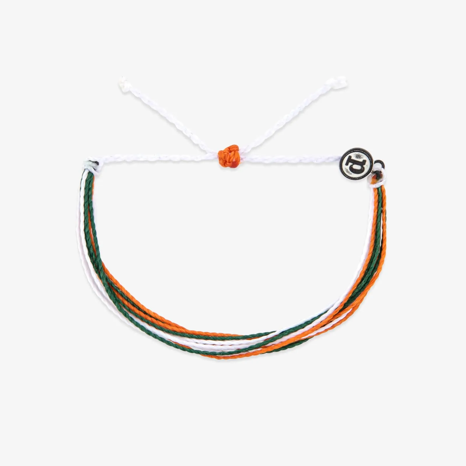 Green, Orange & White Bracelet sold by Pura Vida