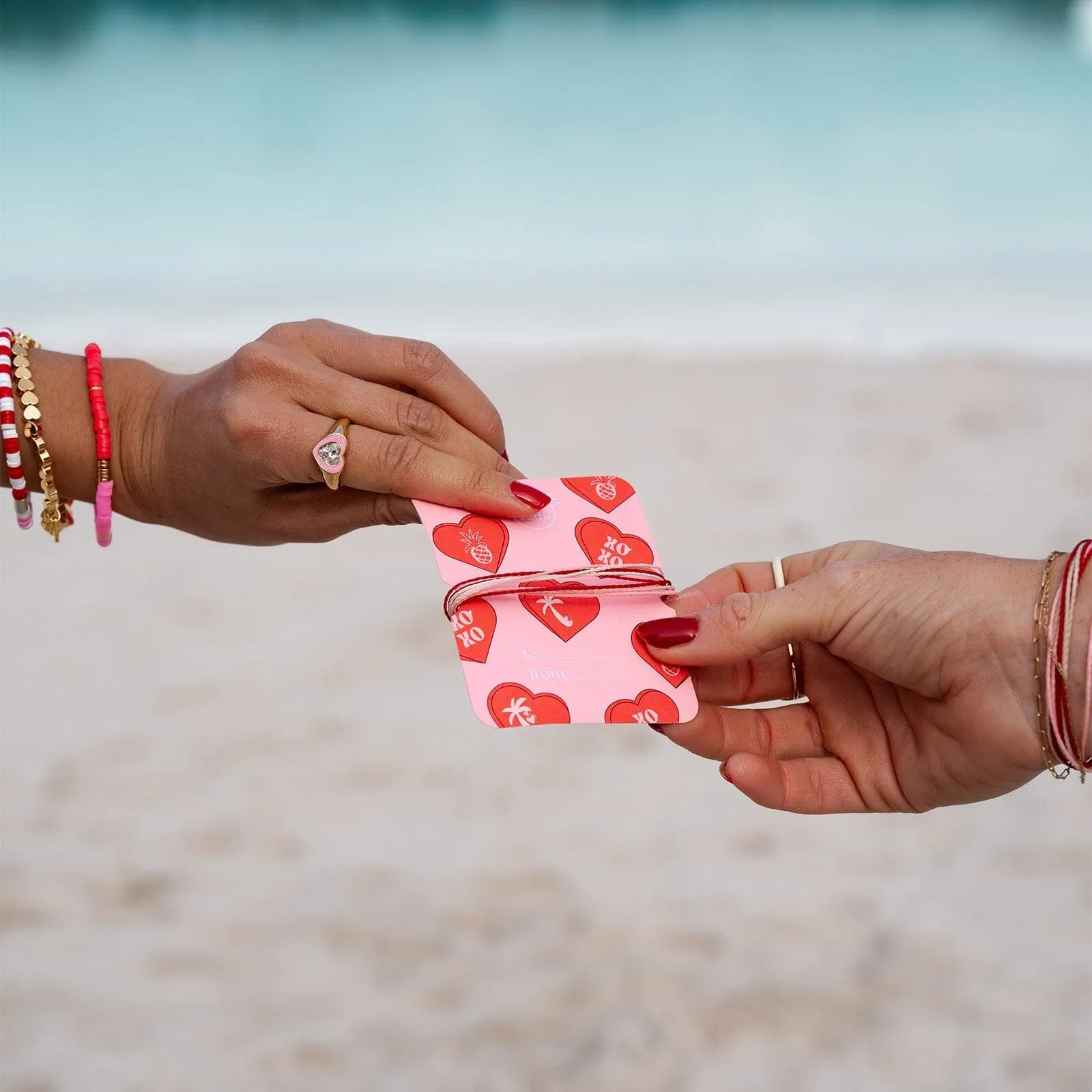 Red Cross Made With Love Original Bracelet Card sold by Pura Vida product image thumbnail 4