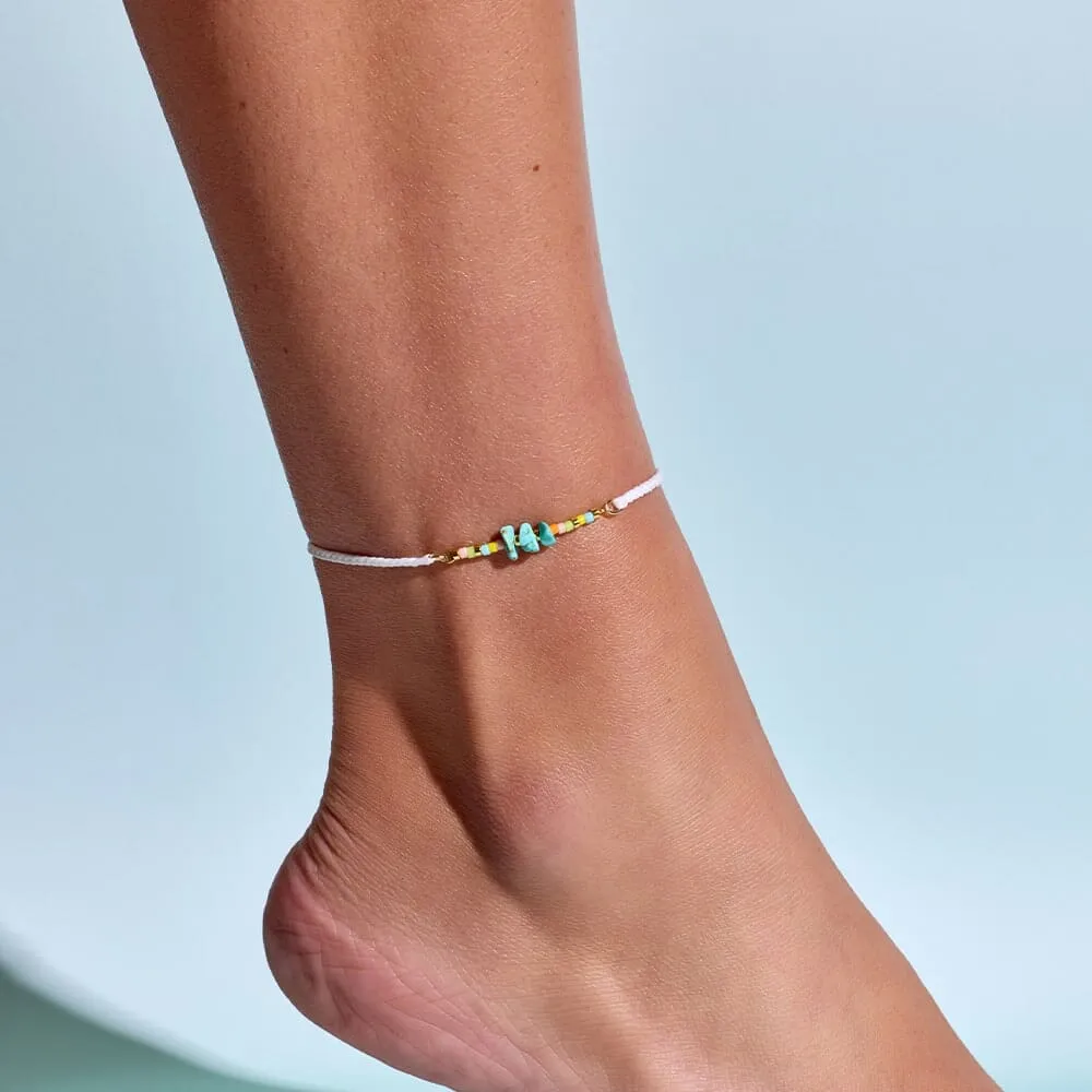 Desert Turquoise Anklet sold by Pura Vida product image thumbnail 2