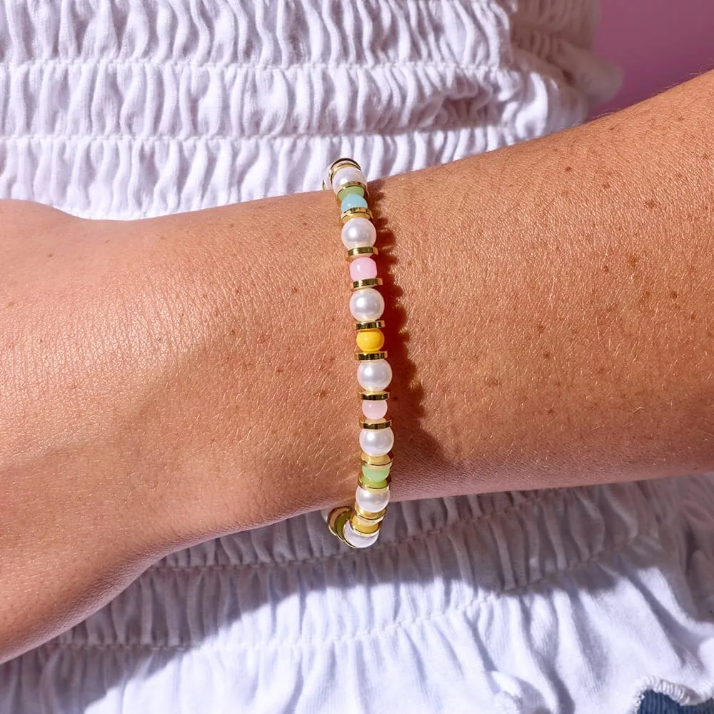 Headliner Pearl Stretch Bracelet sold by Pura Vida product image thumbnail 3