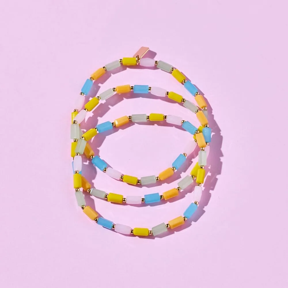 Neon Lights Stretch Bracelet 3 Pack sold by Pura Vida product image thumbnail 4