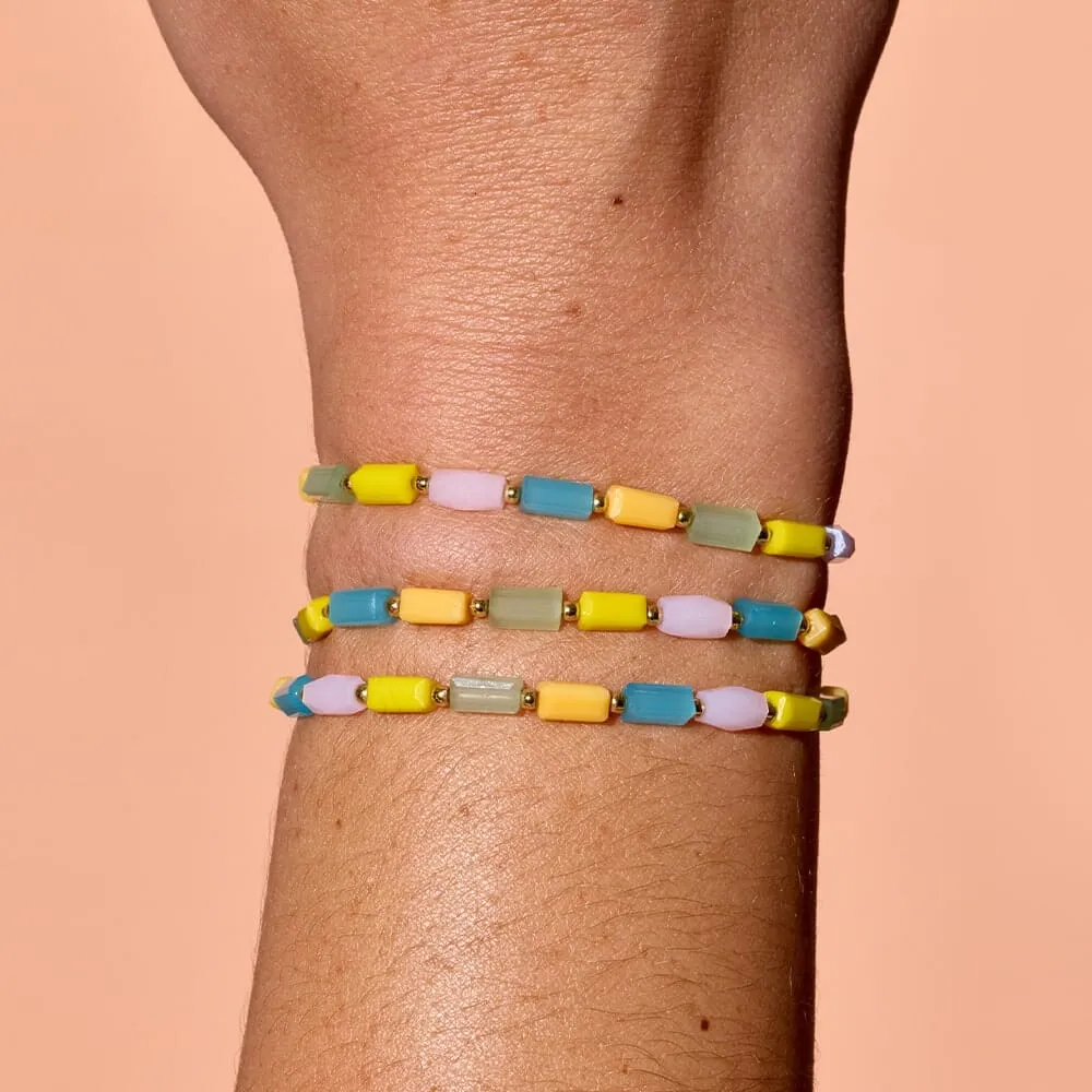 Neon Lights Stretch Bracelet 3 Pack sold by Pura Vida product image thumbnail 2