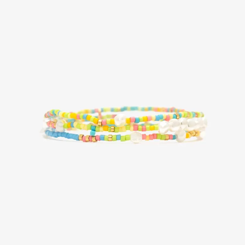 Stage Lights Stretch Bracelet 3 Pack sold by Pura Vida