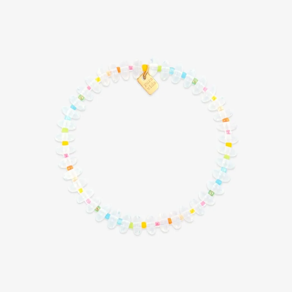 Iridescence Bead Stretch Bracelet sold by Pura Vida