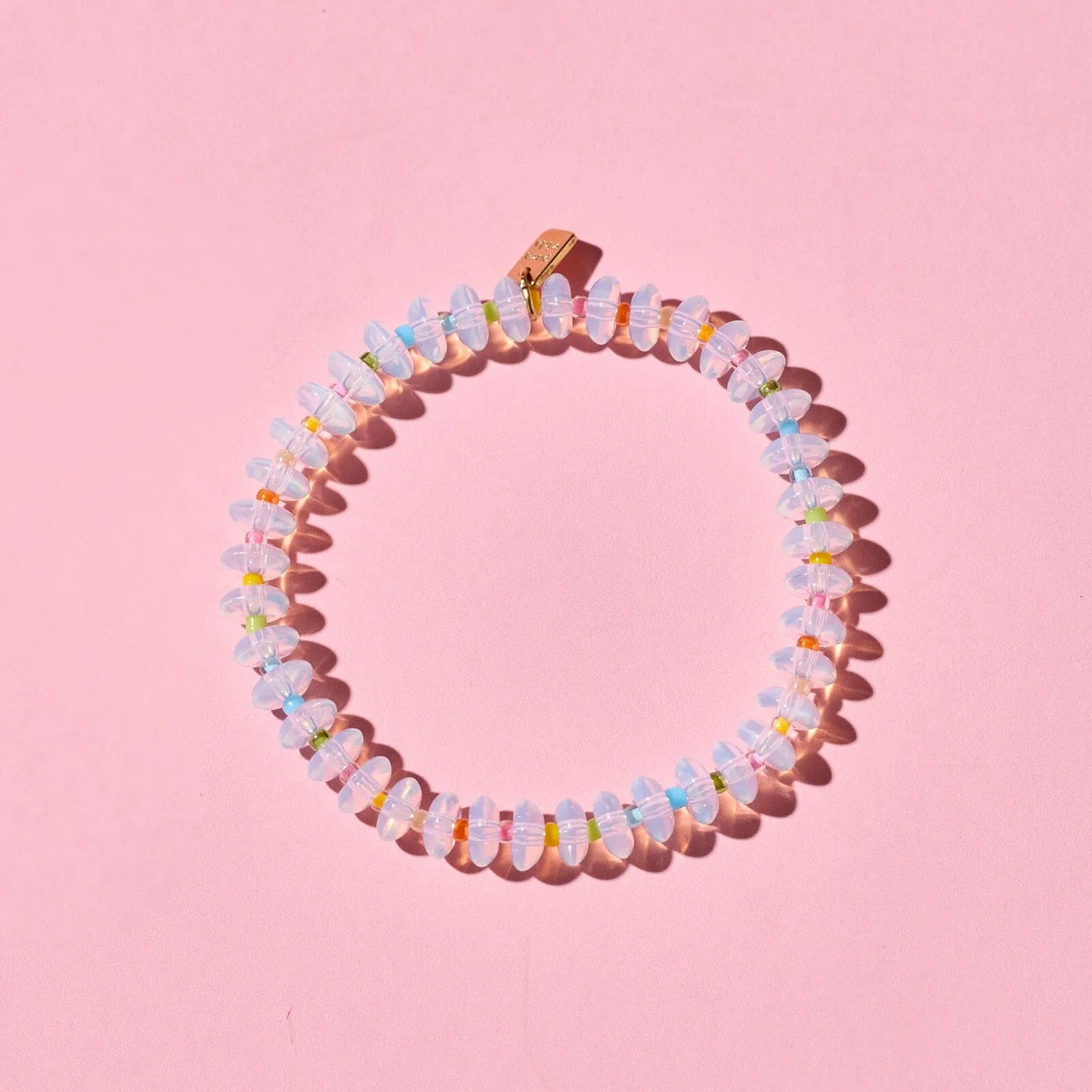 Iridescence Bead Stretch Bracelet sold by Pura Vida product image thumbnail 4