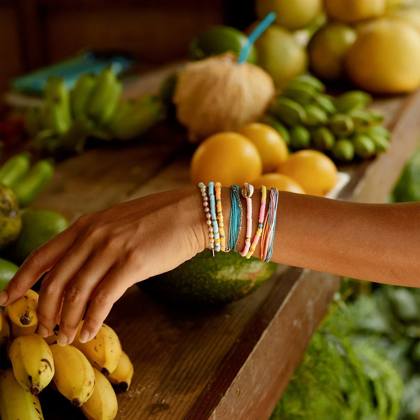 Le Soleil Stretch Bracelet Pack sold by Pura Vida product image thumbnail 3