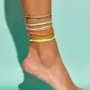 Catch a Vibe Anklet Friendship 5 Pack sold by Pura Vida