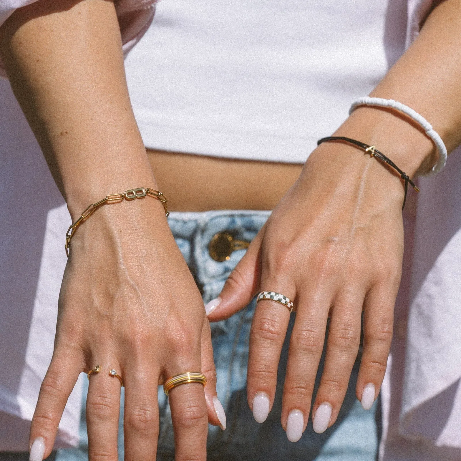 Initial Charm Bracelet sold by Pura Vida product image thumbnail 3