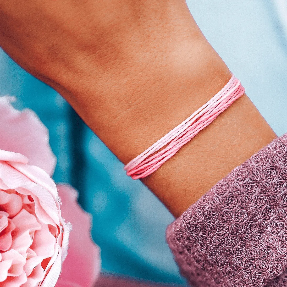 Think Pink Bracelet sold by Pura Vida product image thumbnail 3