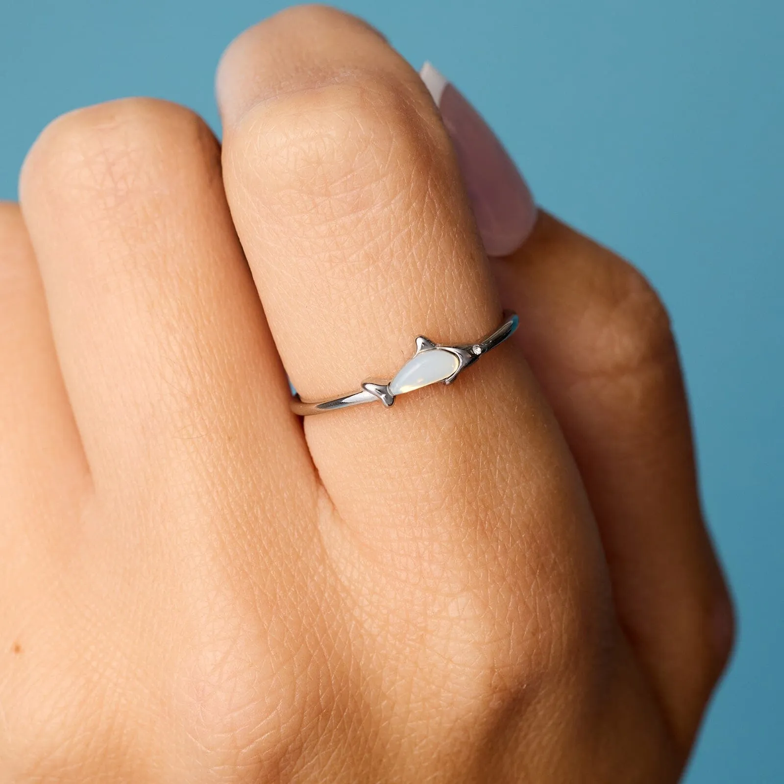 Shark Shimmer Ring sold by Pura Vida product image thumbnail 2