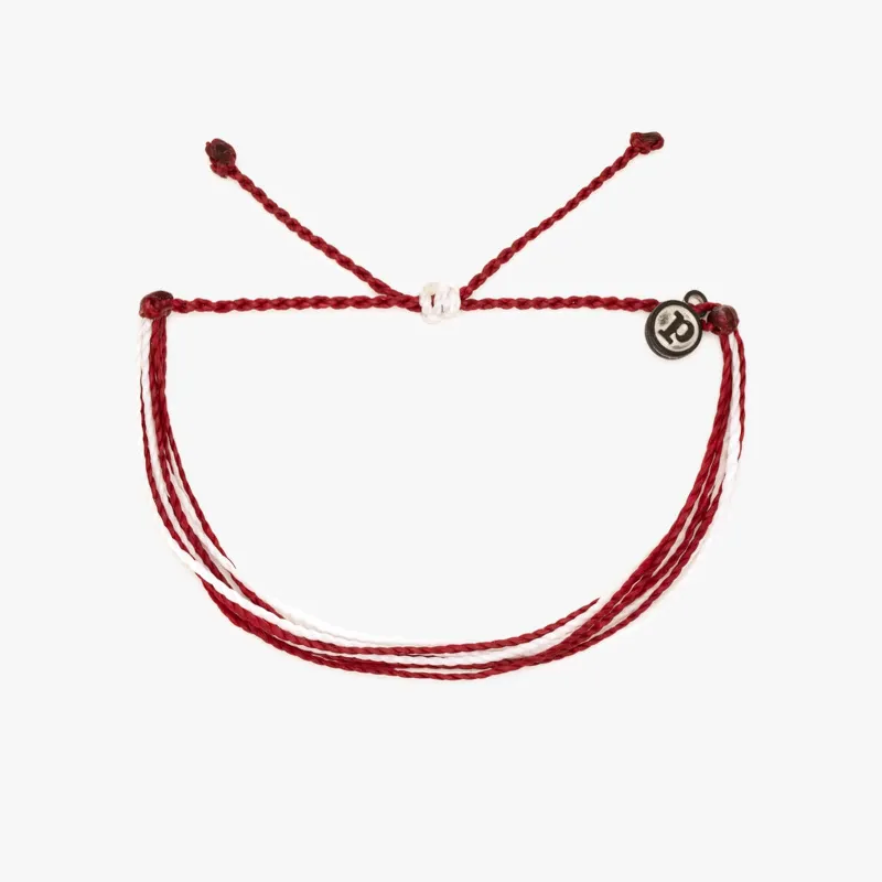 Maroon & White Collection sold by Pura Vida
