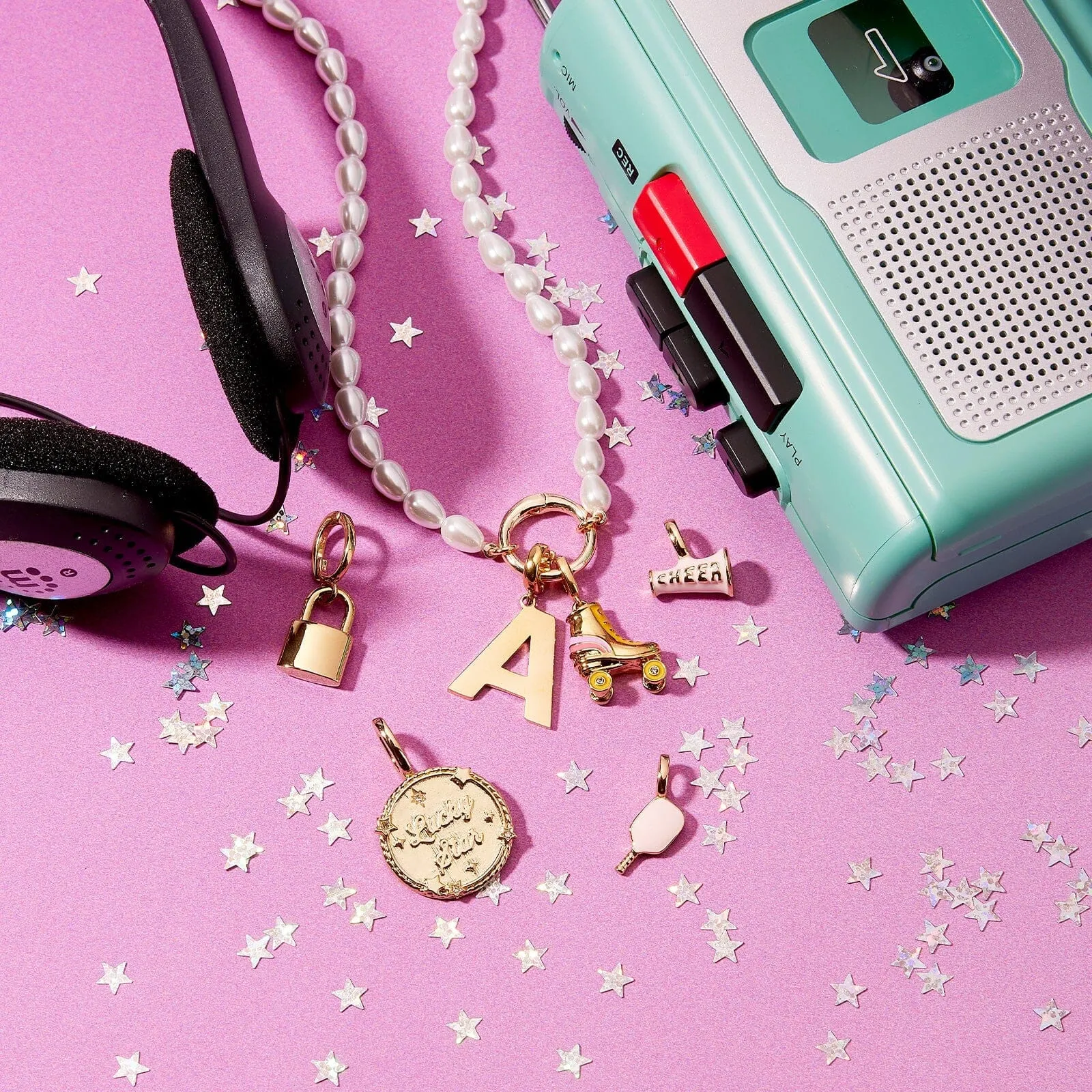 Harper Pickleball Paddle Charm sold by Pura Vida product image thumbnail 5