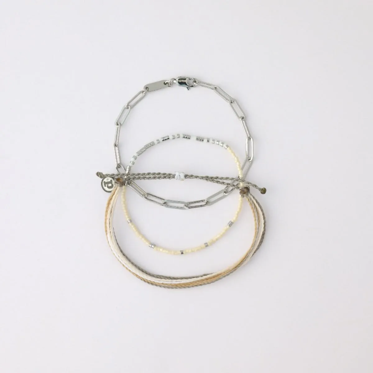 The Silver Swell Stack sold by Pura Vida product image thumbnail 3