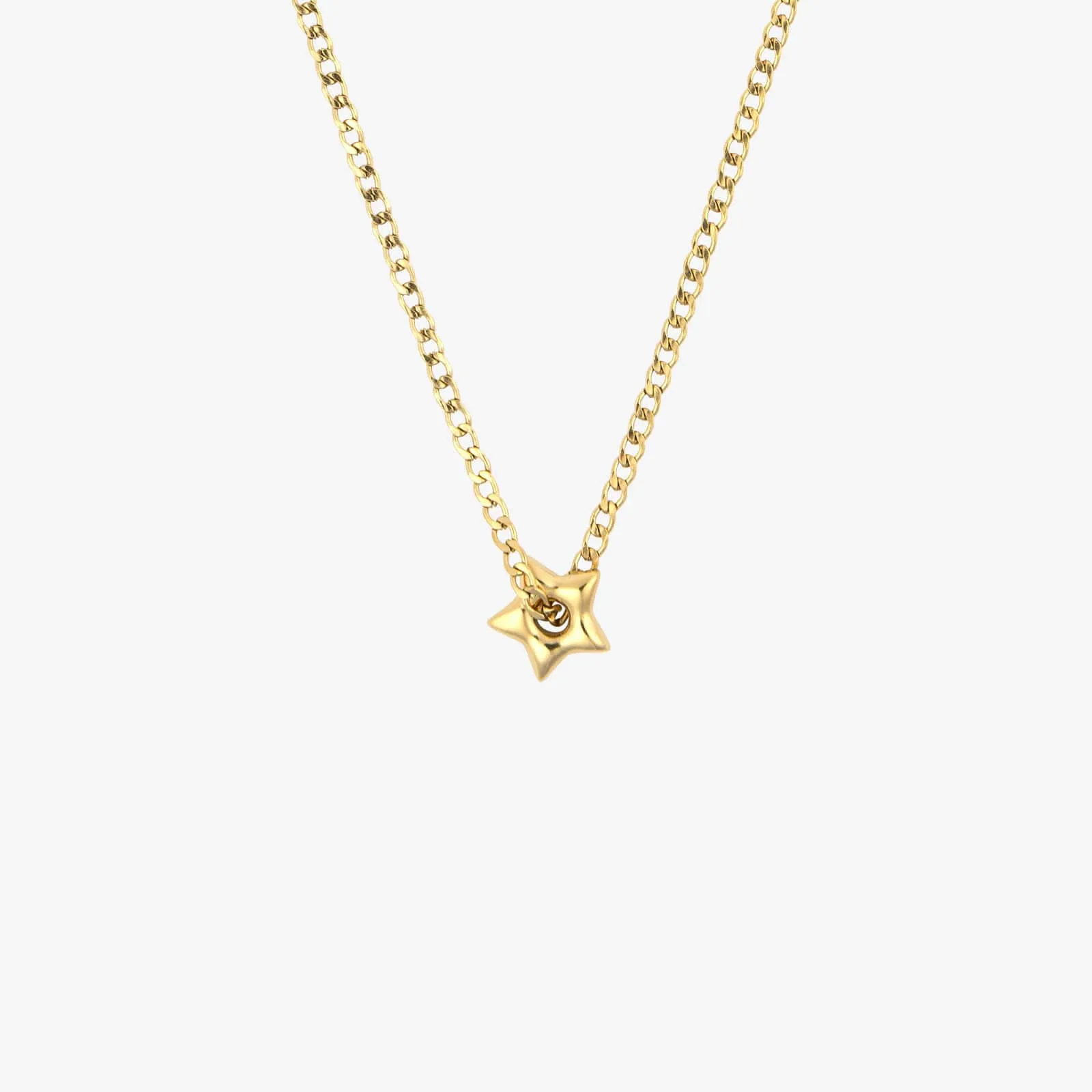 Puffy Star Chain Necklace sold by Pura Vida