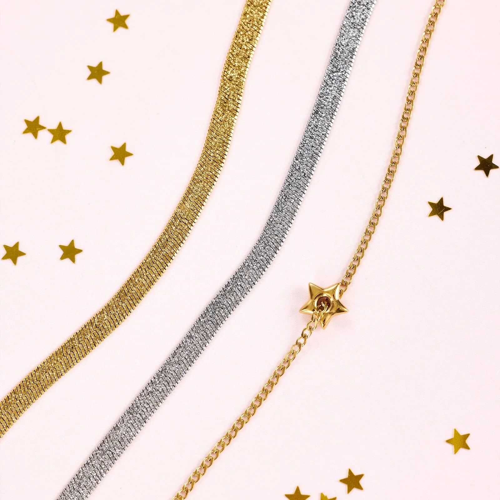 Puffy Star Chain Necklace sold by Pura Vida product image thumbnail 5