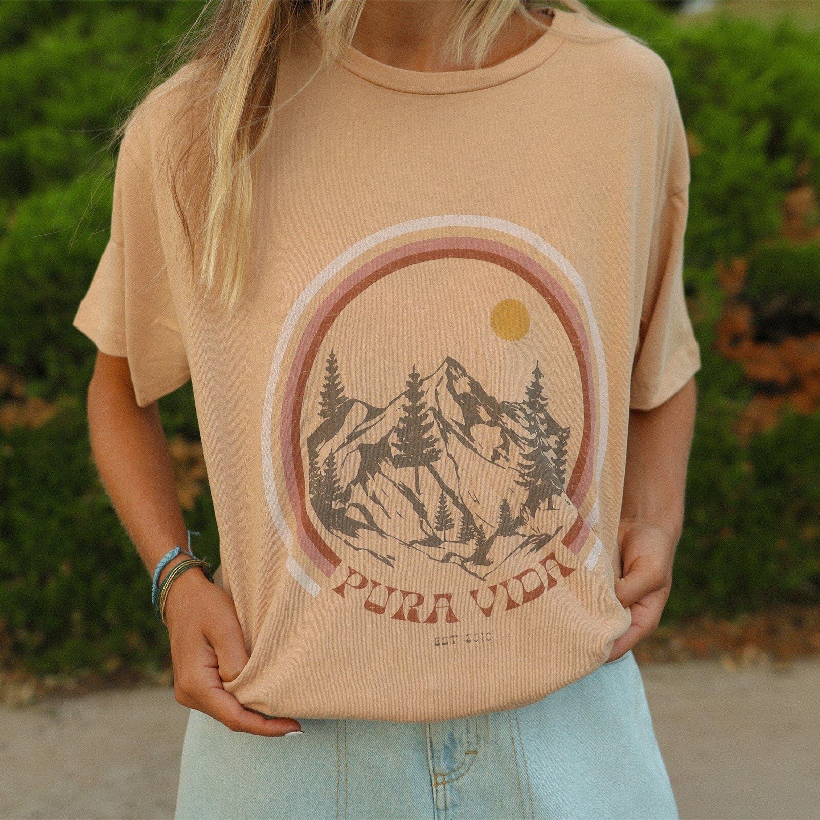 Mountain Magic Tee sold by Pura Vida product image thumbnail 5