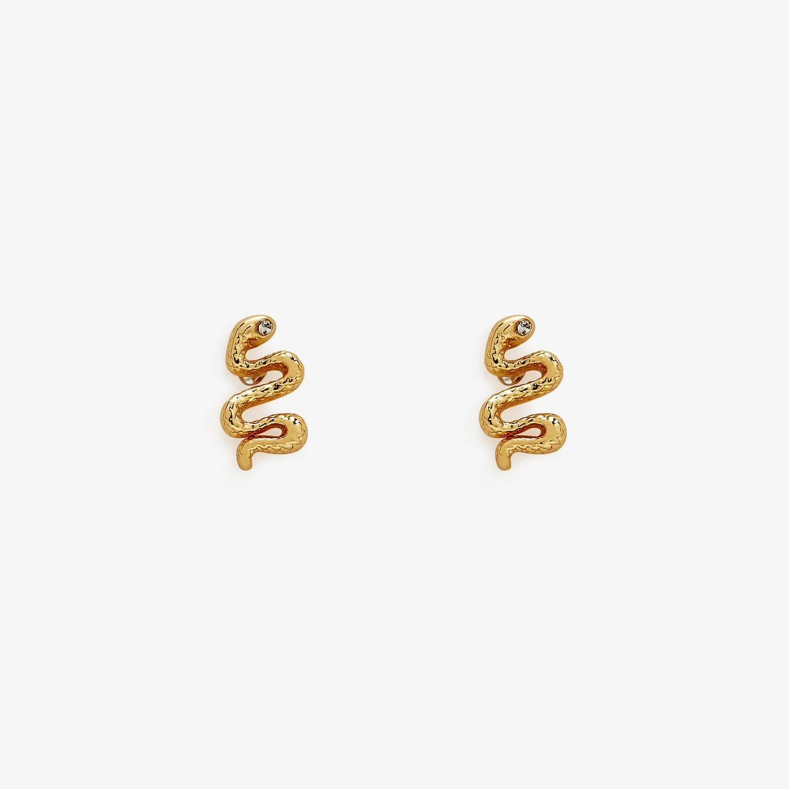 Snake Stud Earrings sold by Pura Vida