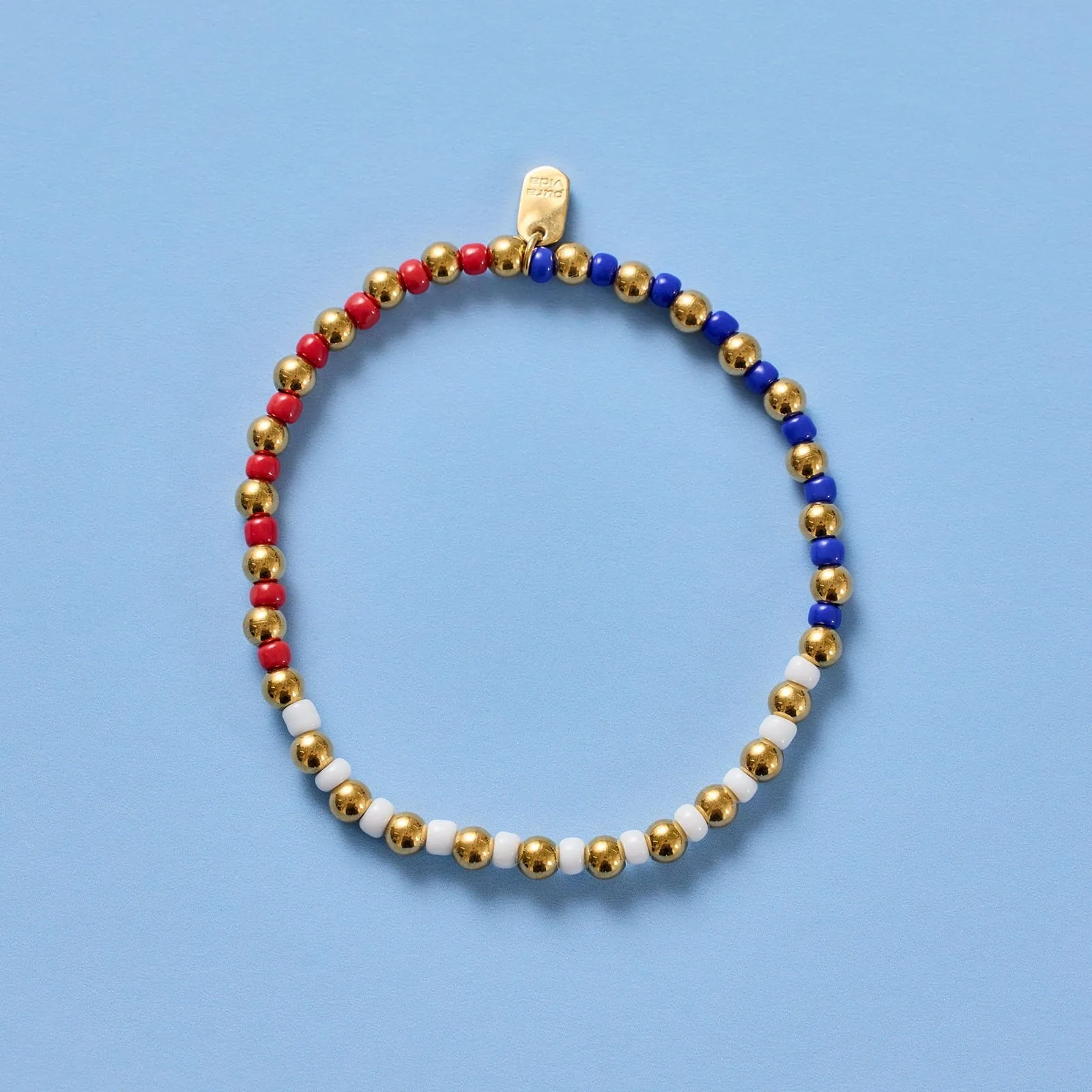 Stars And Stripes Stretch Bracelet sold by Pura Vida product image thumbnail 3