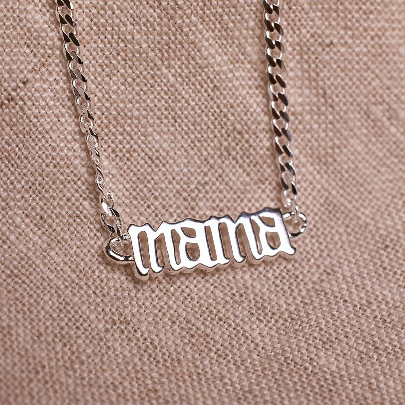 Mama Curb Chain Choker sold by Pura Vida product image thumbnail 2