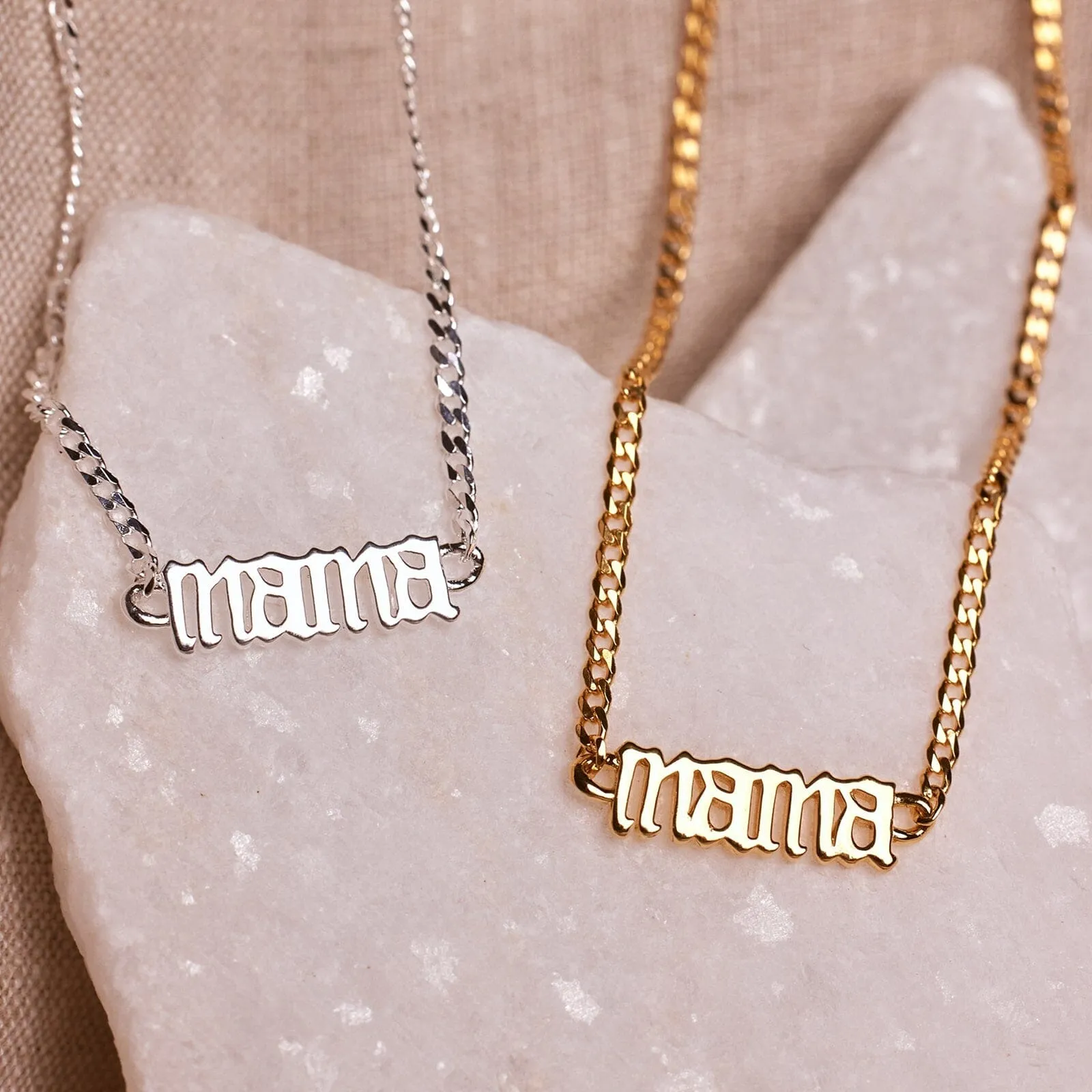 Mama Curb Chain Choker sold by Pura Vida product image thumbnail 5