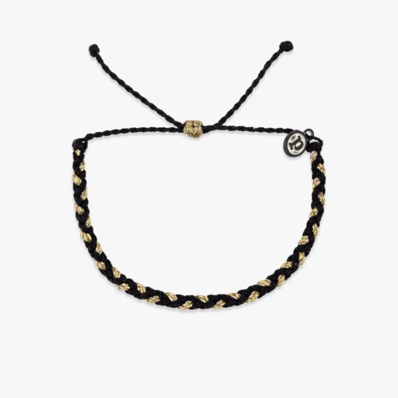 Black & Gold Bracelets sold by Pura Vida