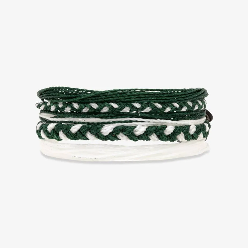 Green & White Bracelets sold by Pura Vida product image thumbnail 3