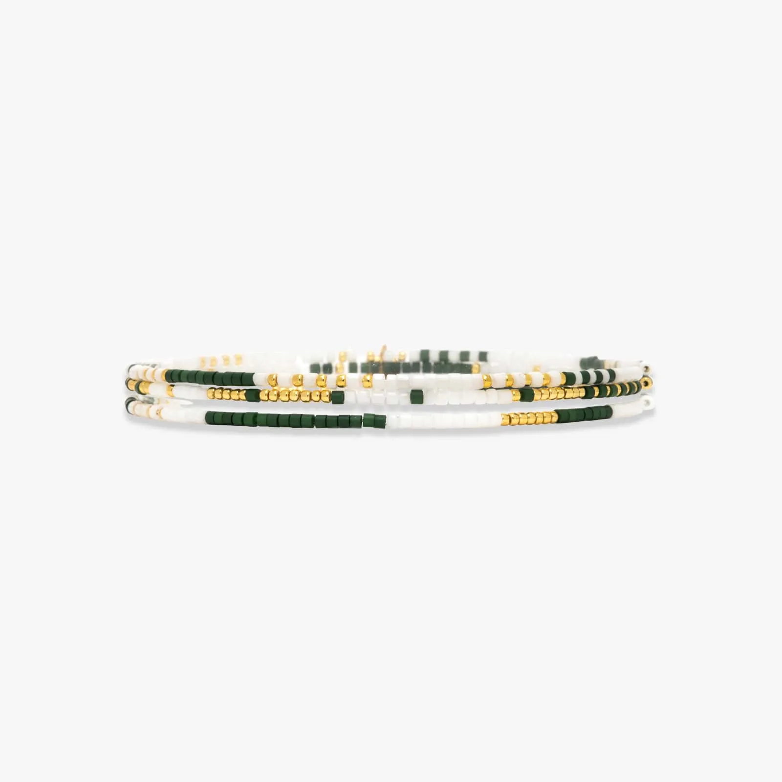 Green & White Bracelets sold by Pura Vida product image thumbnail 4