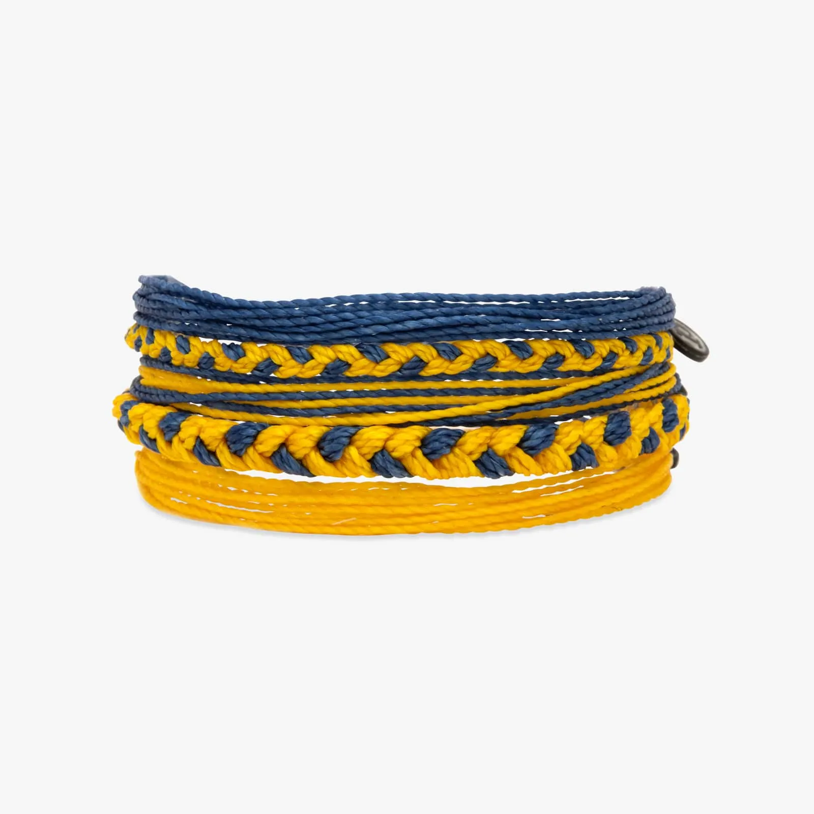 Light Blue & Yellow Bracelets sold by Pura Vida product image thumbnail 3