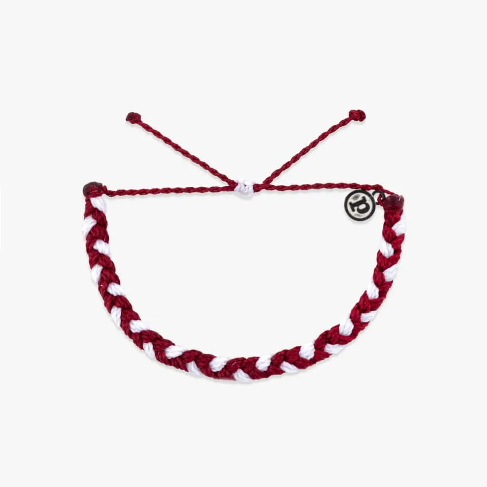 Maroon & White Bracelets sold by Pura Vida product image thumbnail 2