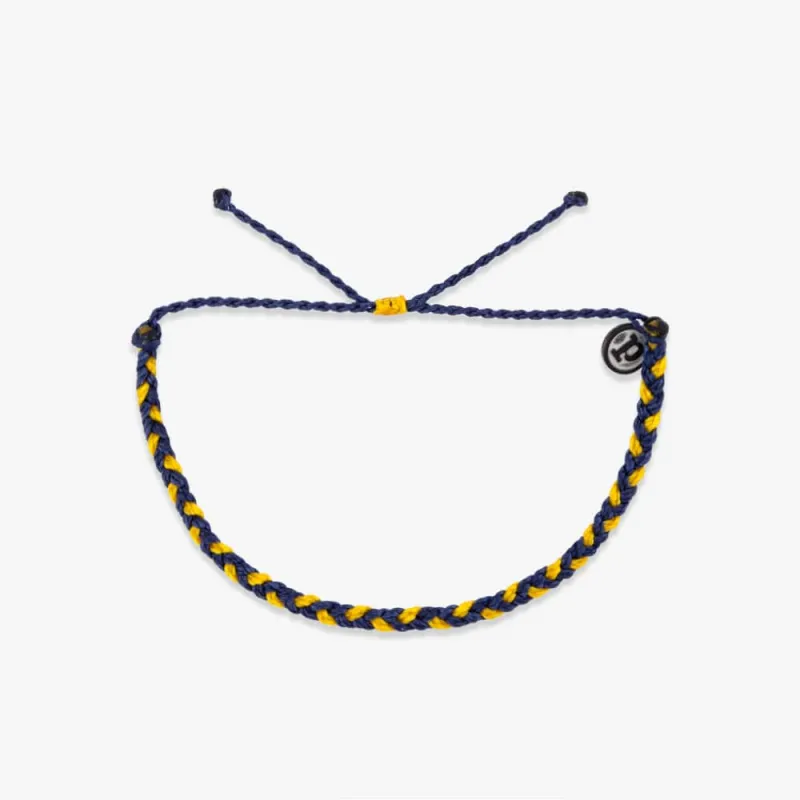 Navy & Yellow Bracelets sold by Pura Vida