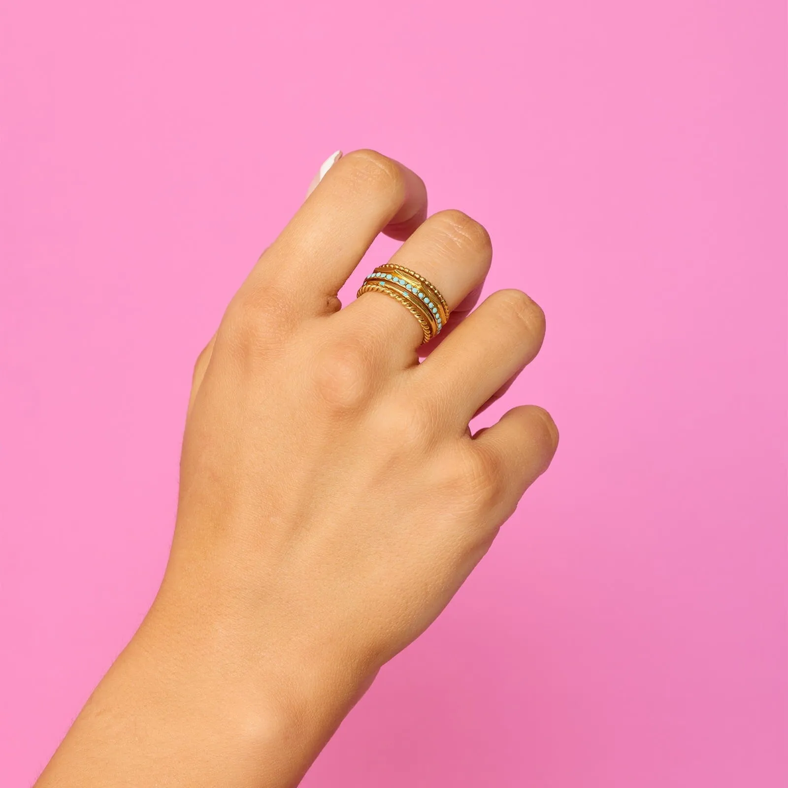 Saratoga Ring Stack sold by Pura Vida product image thumbnail 3