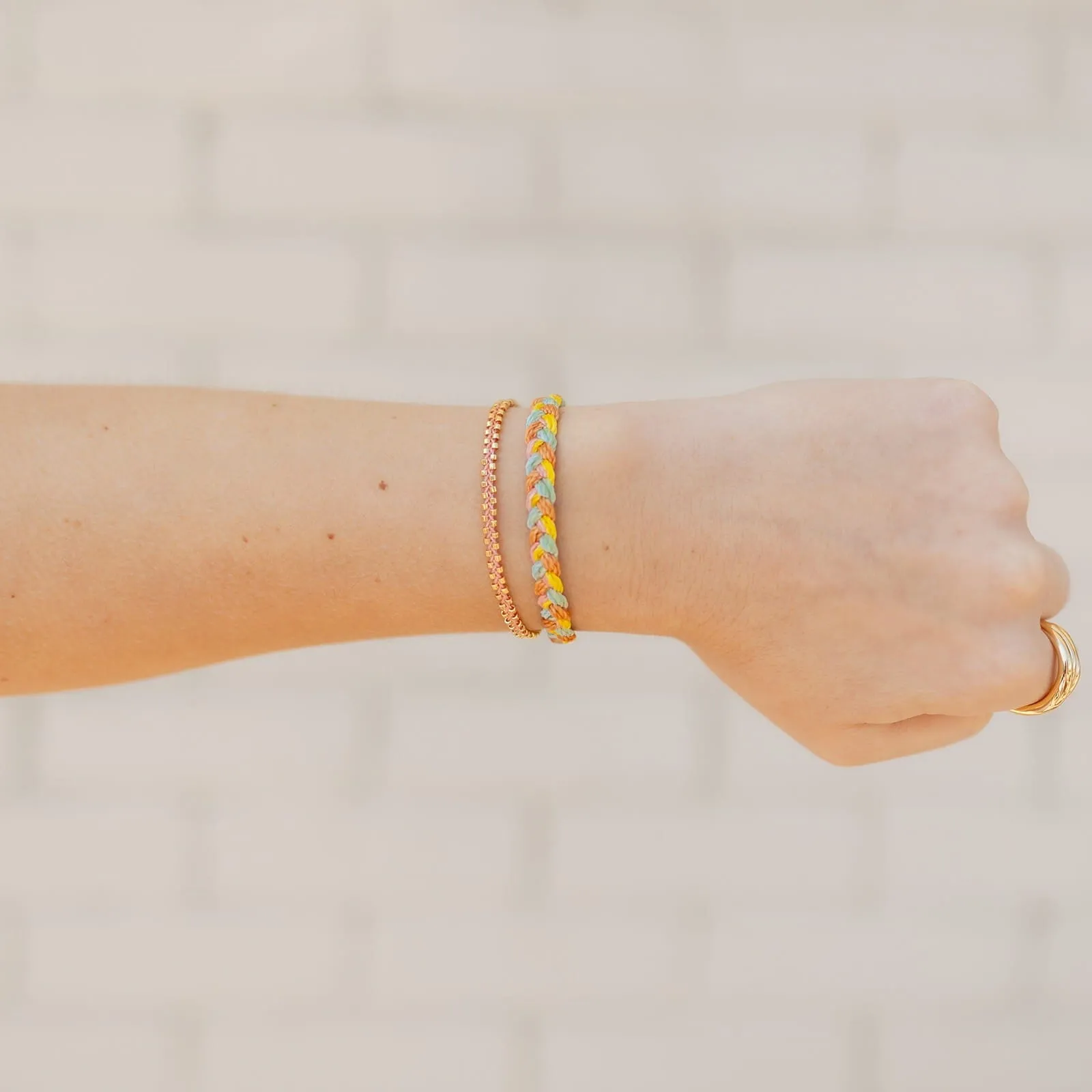 Goldie Woven Seed Bead Bracelet sold by Pura Vida product image thumbnail 5